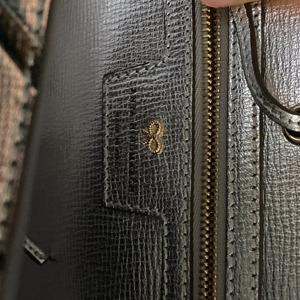ANYA HINDMARCH DIAMONDS EBURY FEATHERWEIGHT TOTE - Picture 10 of 16